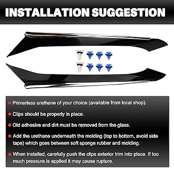 Amazon.com: Rear Quarter Panel Molding Compatible with